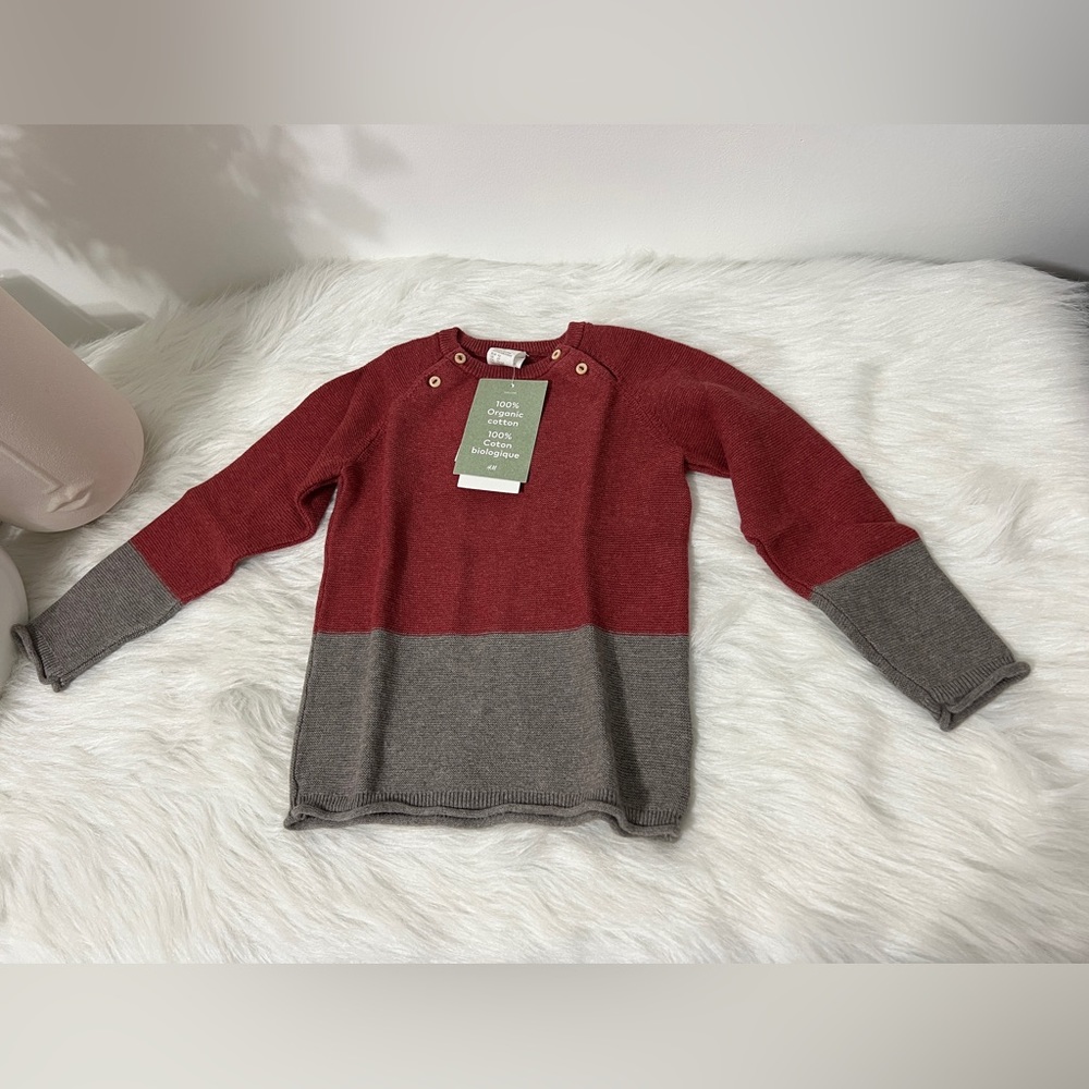 New with tag H&M knitted top for toddler 2T